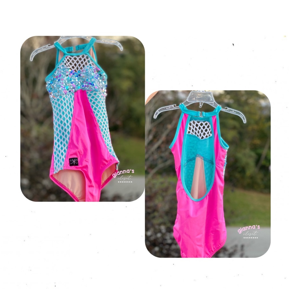 Kandi Kouture Leo Sequin/Blue/Pink/White